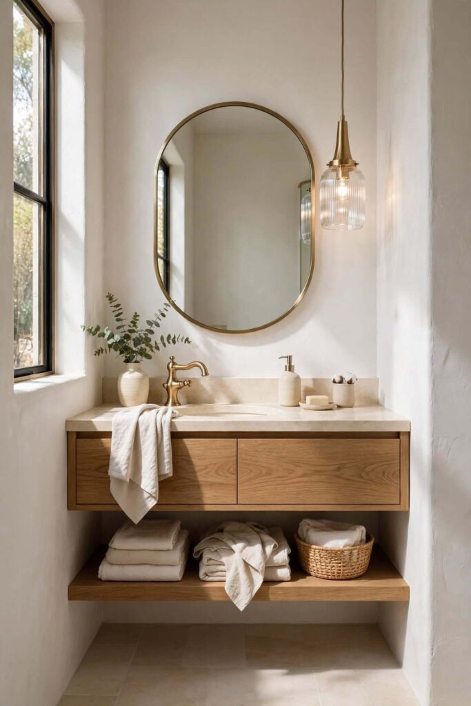 Pendant Beside the Bathroom