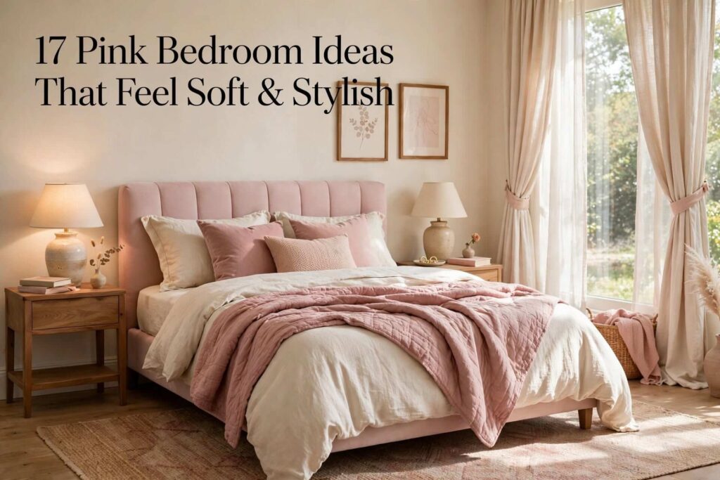 Pink Bedroom Ideas That Feel Soft & Stylish