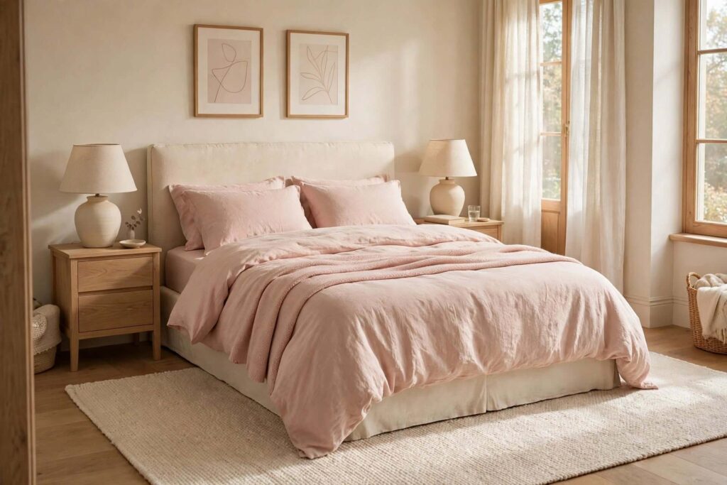 Layer Soft Blush Pink With Cream