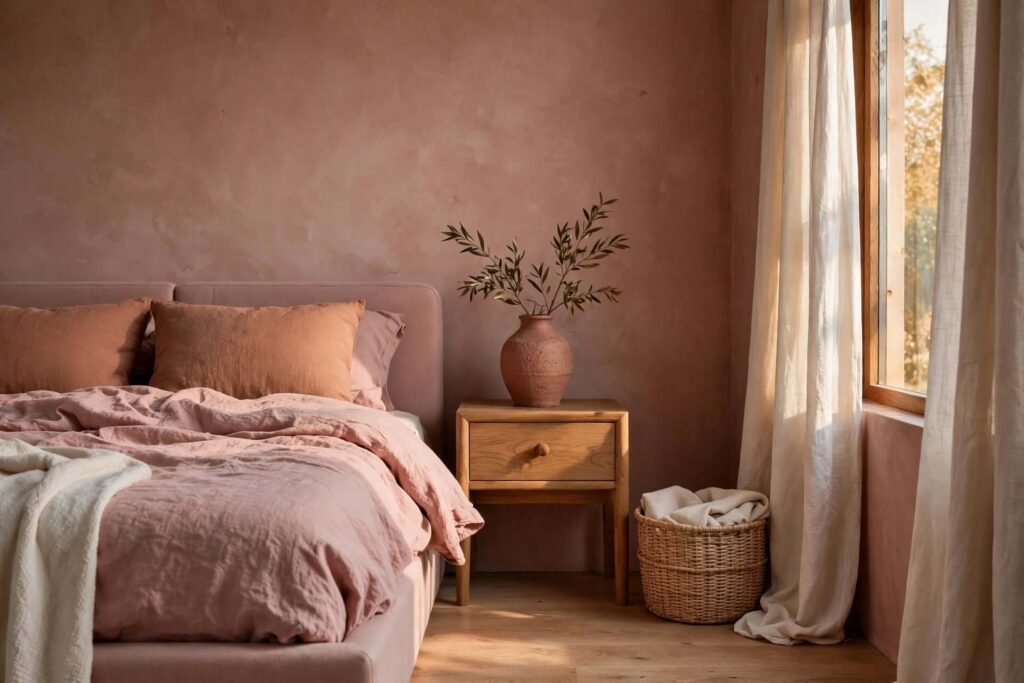 Mix Pink With Warm Terracotta