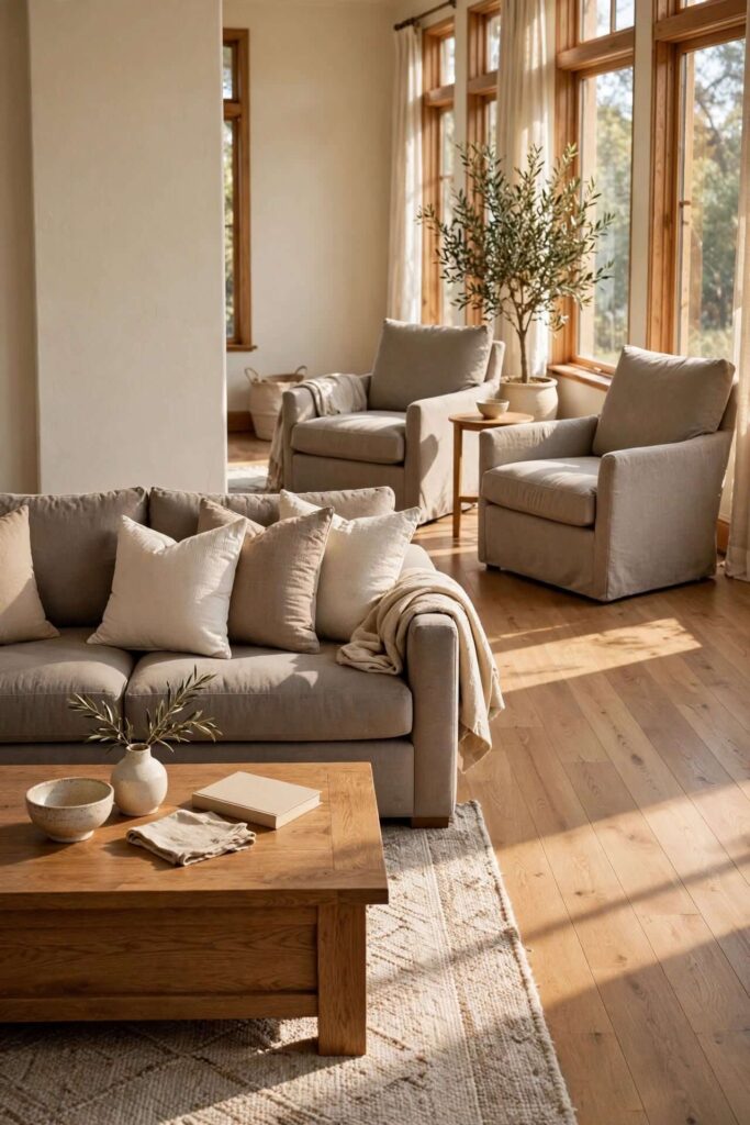 Create Two Comfortable Conversation Zones