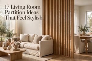 Living Room Partition Ideas
