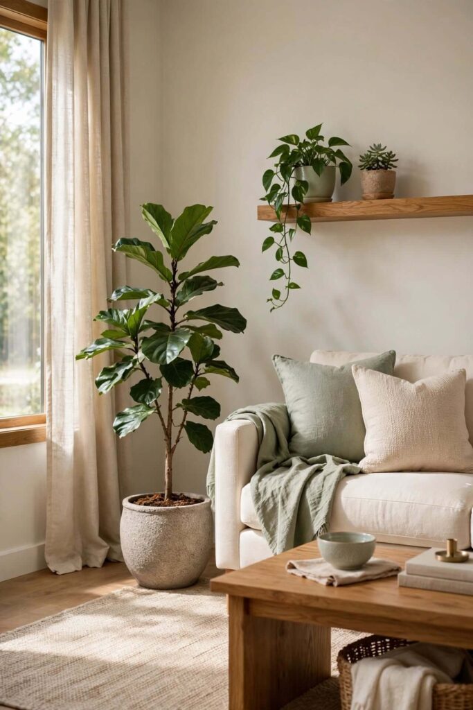 Bring in Plants for a Softer, Lived-In Feel