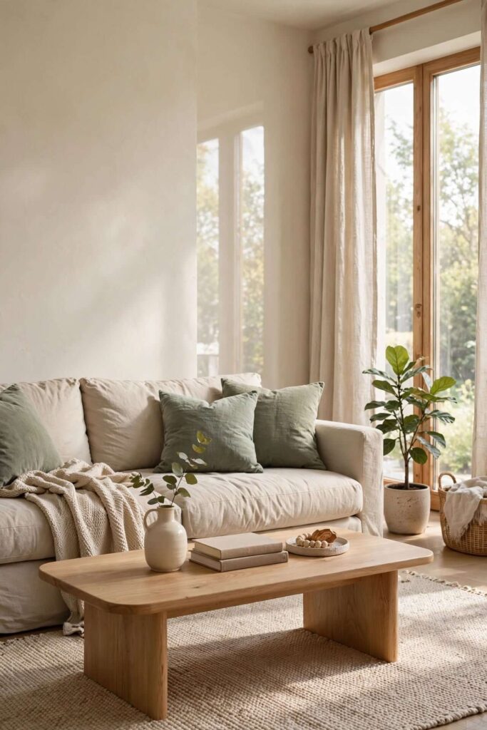 Create a Warm Neutral Living Room