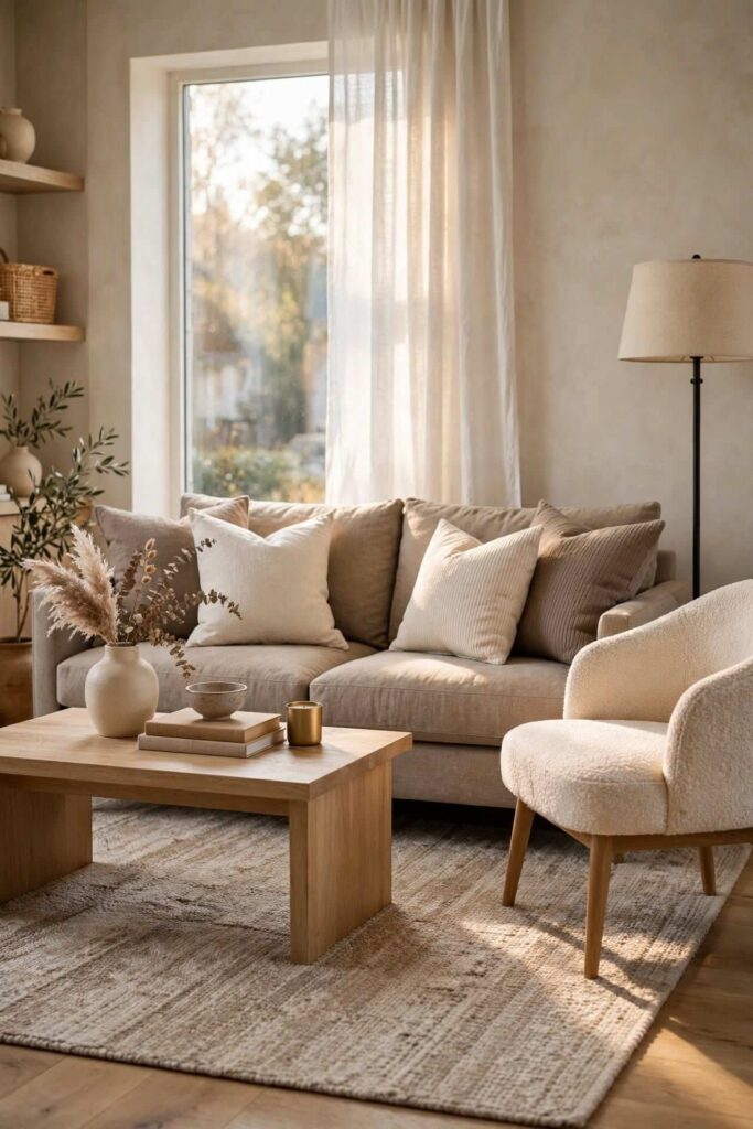 Make the Sofa the Visual Anchor