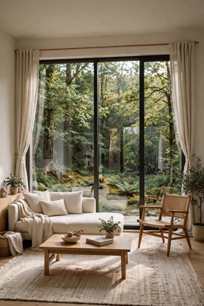 Make the Window View Part of the Decor