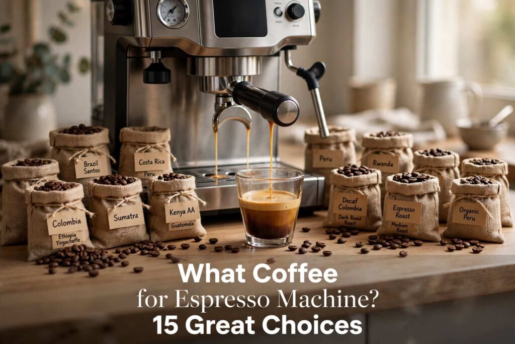 What Coffee for Espresso Machine? 15 Great Choices